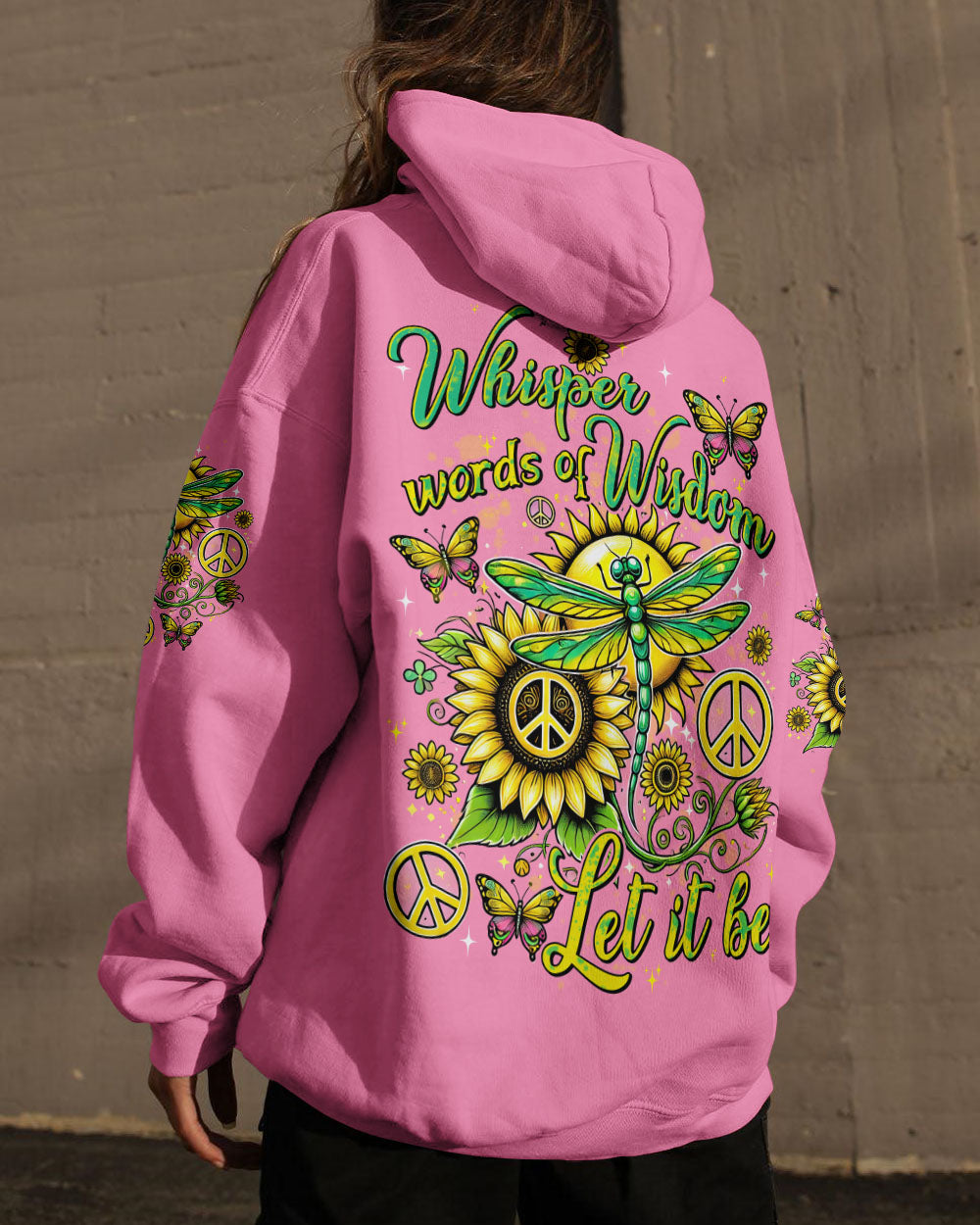 WHISPER WORDS OF WISDOM LET IT BE DRAGONFLY ALL OVER PRINT - TYTD1607243
