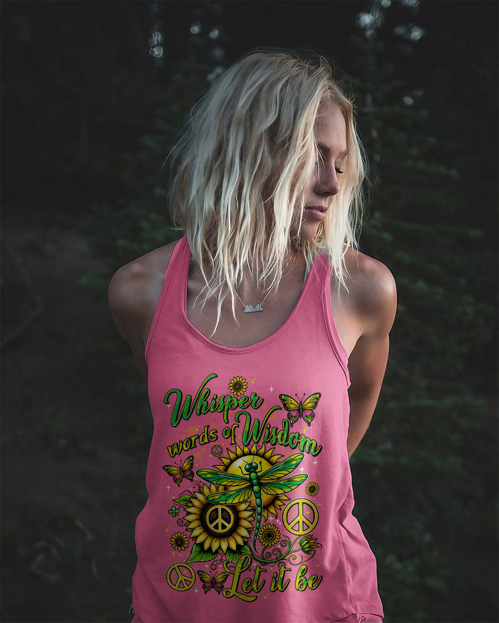 WHISPER WORDS OF WISDOM LET IT BE DRAGONFLY ALL OVER PRINT - TYTD1607243