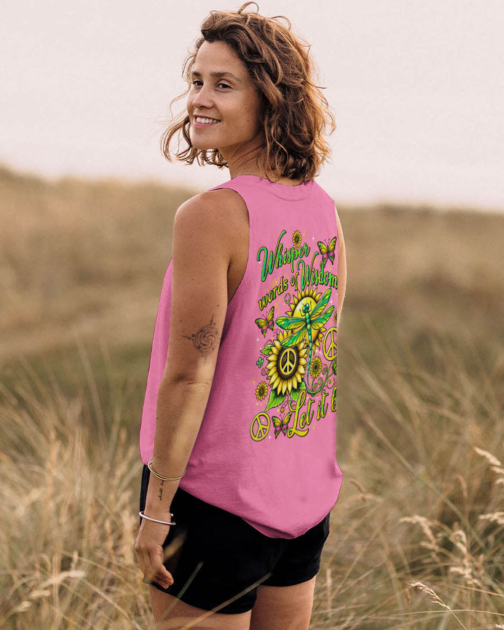 WHISPER WORDS OF WISDOM LET IT BE DRAGONFLY ALL OVER PRINT - TYTD1607243