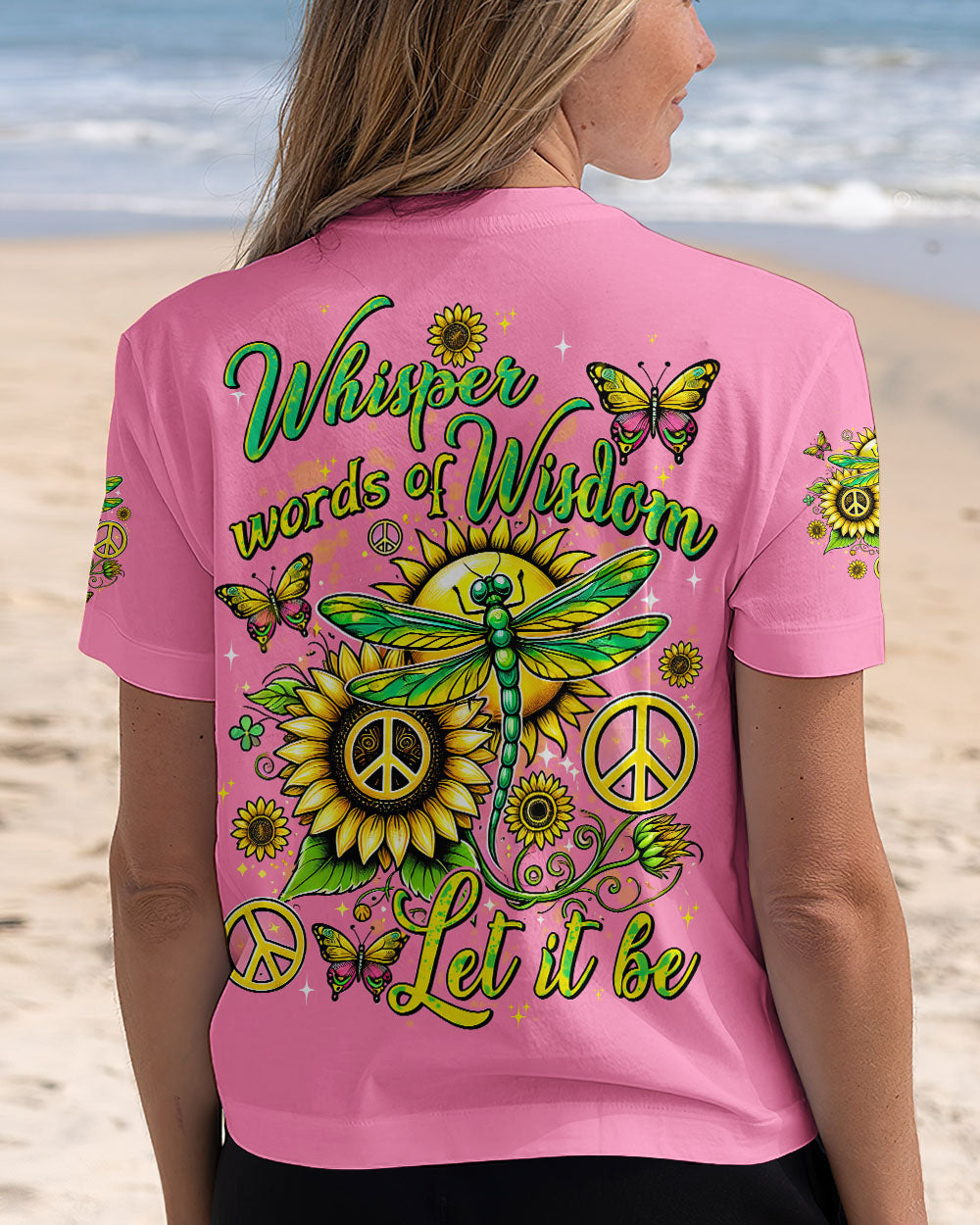 WHISPER WORDS OF WISDOM LET IT BE DRAGONFLY ALL OVER PRINT - TYTD1607243