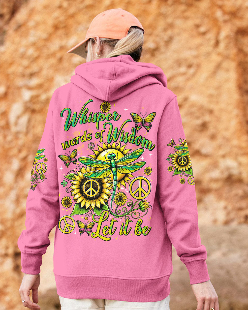 WHISPER WORDS OF WISDOM LET IT BE DRAGONFLY ALL OVER PRINT - TYTD1607243