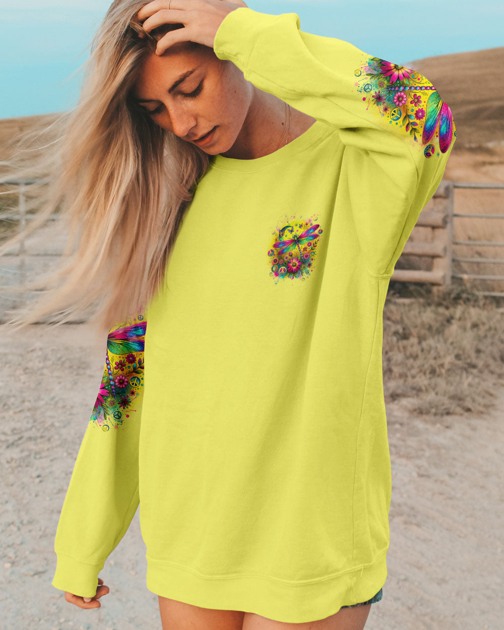 INSPIRATIONAL DRAGONFLY ALL OVER PRINT - TYTD1612232
