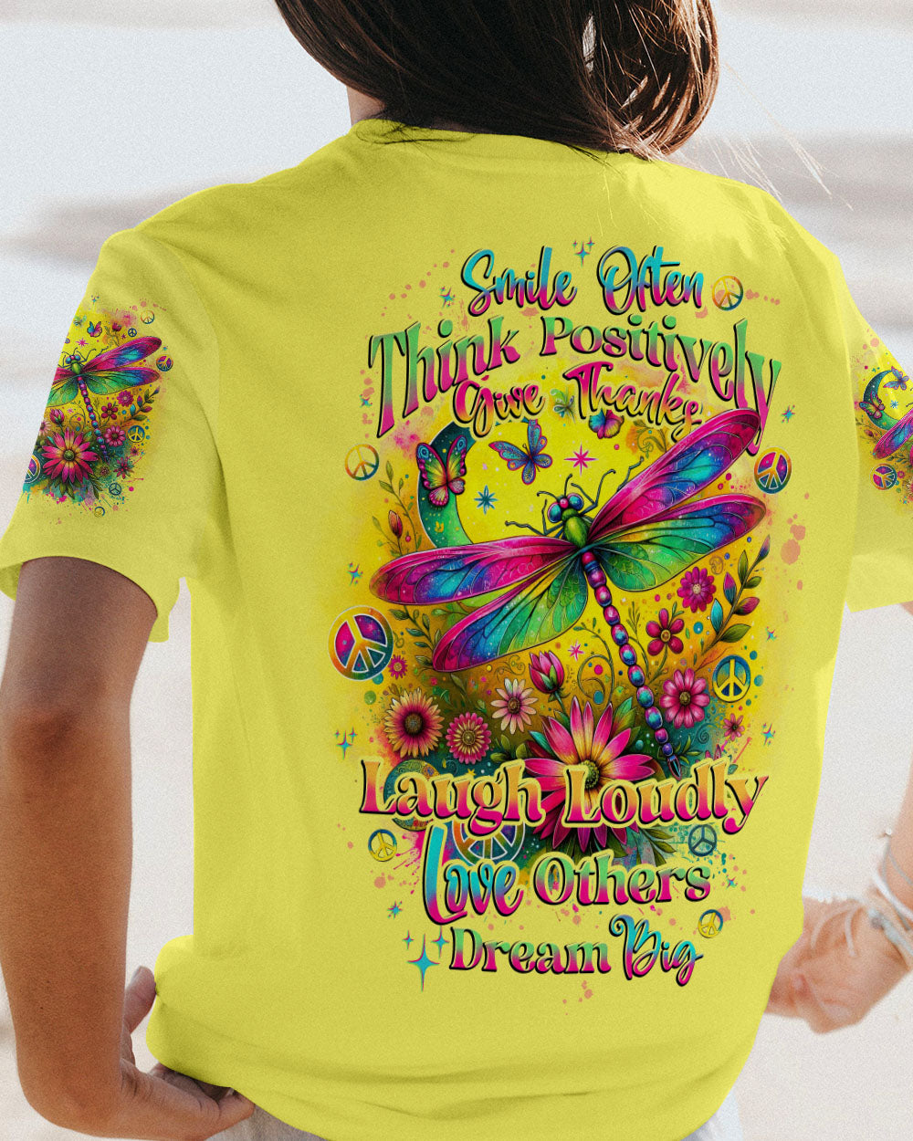 INSPIRATIONAL DRAGONFLY ALL OVER PRINT - TYTD1612232