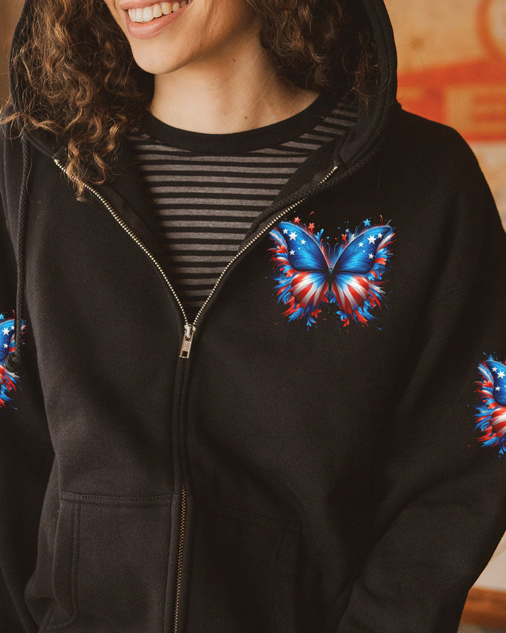 WHISPER WORDS OF WISDOM LET IT BE BUTTERFLY ALL OVER PRINT - TYTD1705252