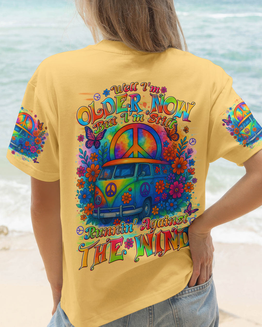 RUNNING AGAINST THE WIND ALL OVER PRINT - TYTD1705253