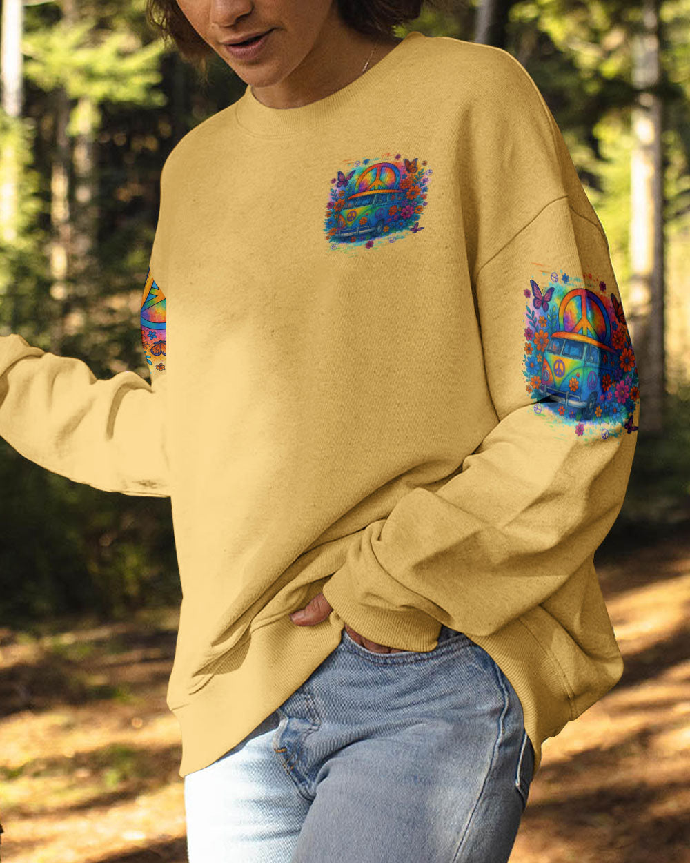 RUNNING AGAINST THE WIND ALL OVER PRINT - TYTD1705253