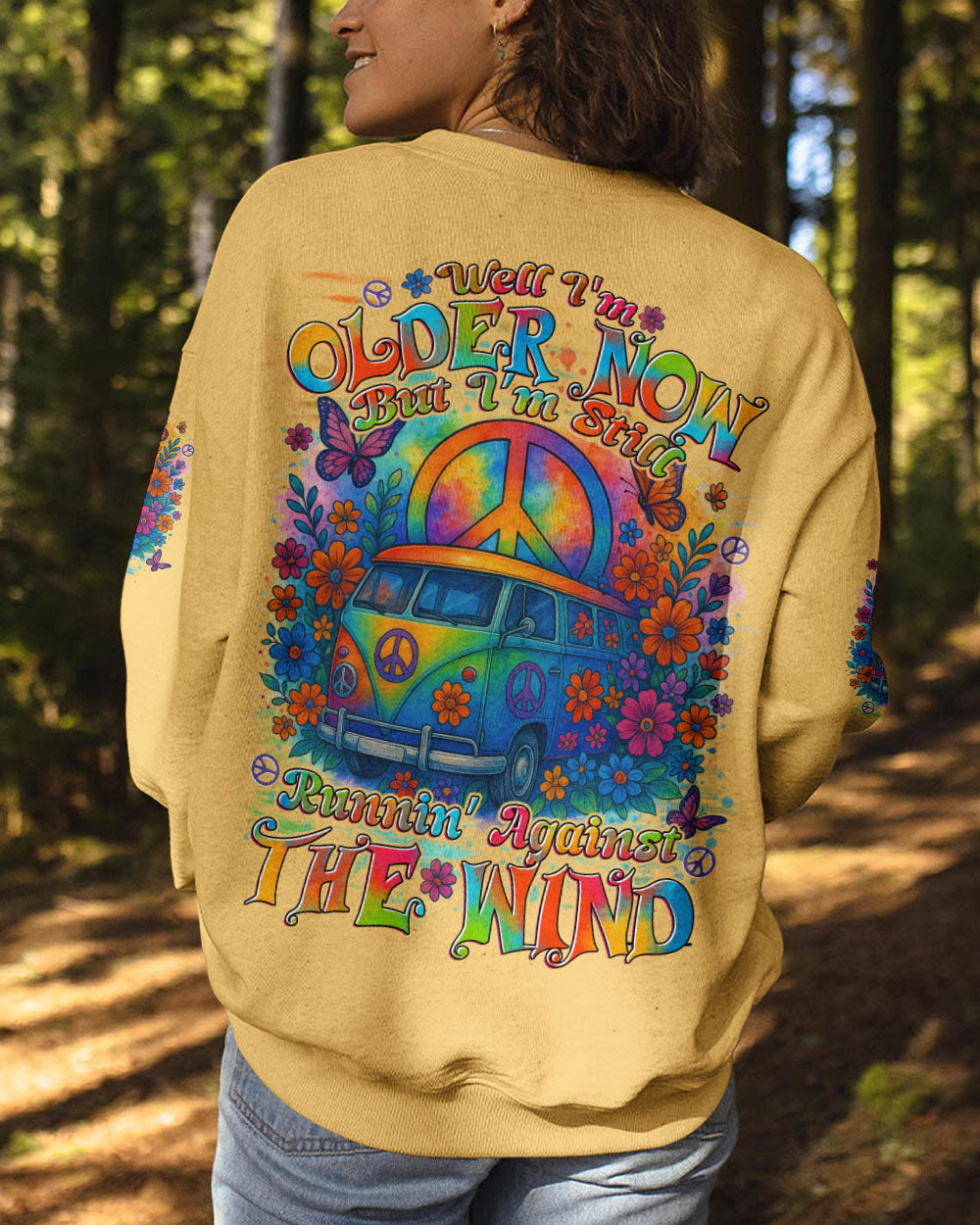 RUNNING AGAINST THE WIND ALL OVER PRINT - TYTD1705253