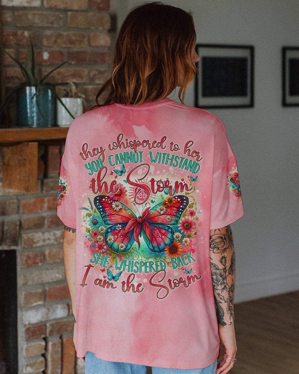 I AM THE STORM BUTTERFLY ALL OVER PRINT - TYTD1706241