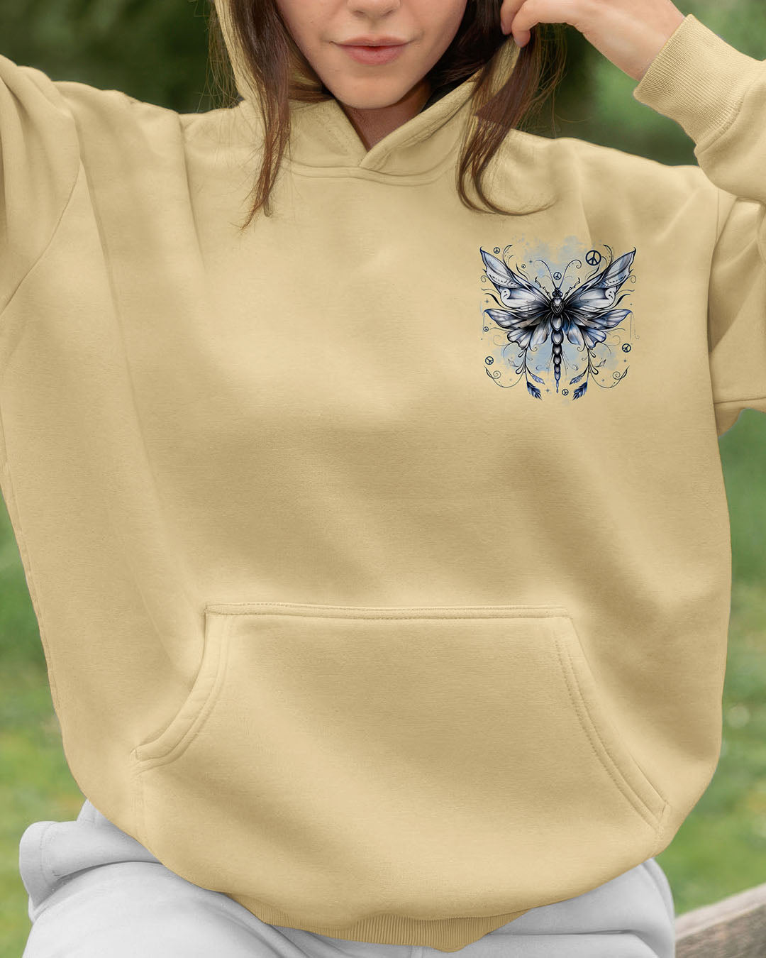 JUST BREATHE BUTTERFLY ALL OVER PRINT - TYTD1711253