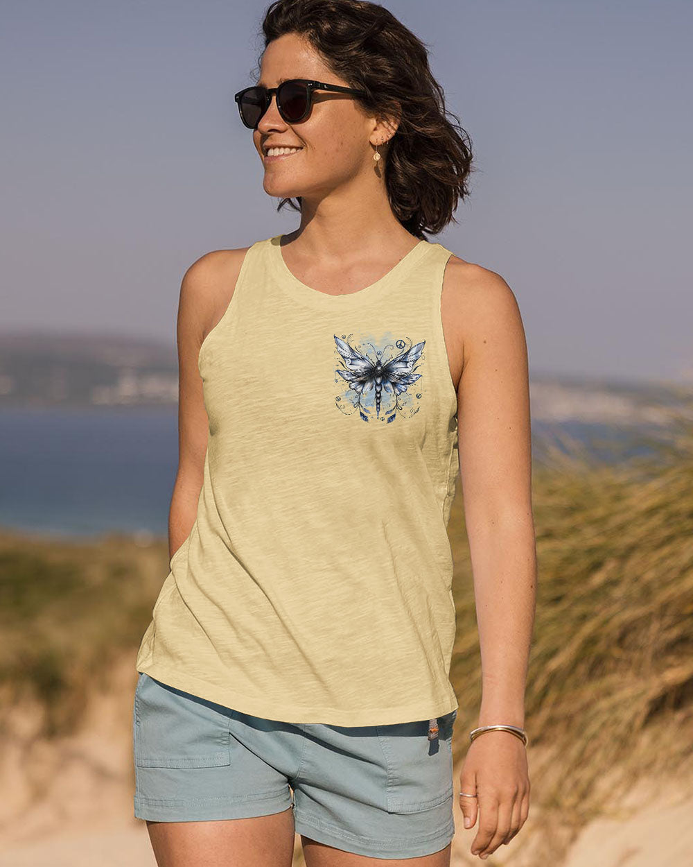 JUST BREATHE BUTTERFLY ALL OVER PRINT - TYTD1711253