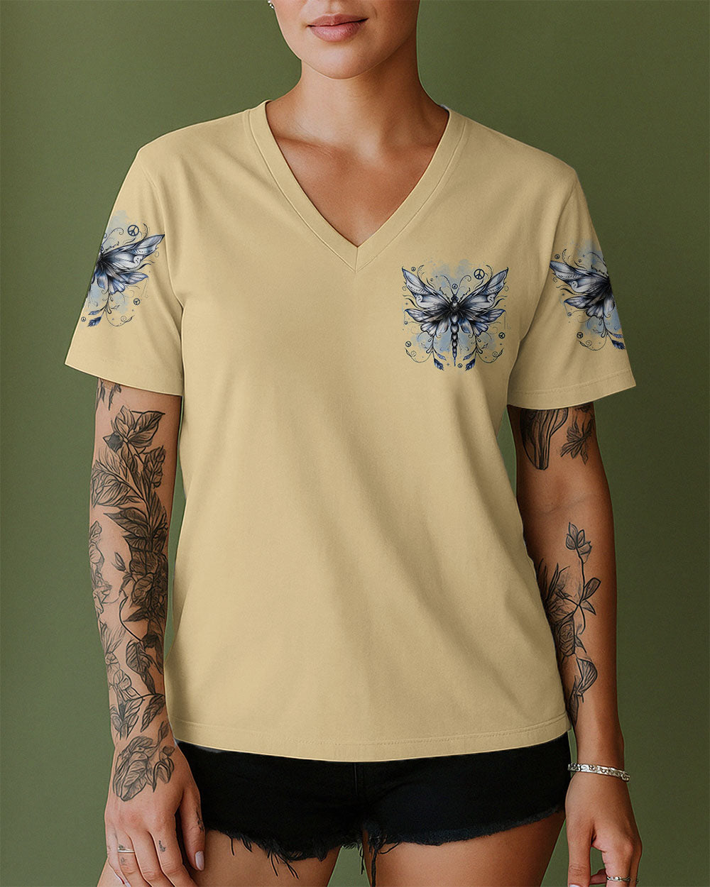 JUST BREATHE BUTTERFLY ALL OVER PRINT - TYTD1711253