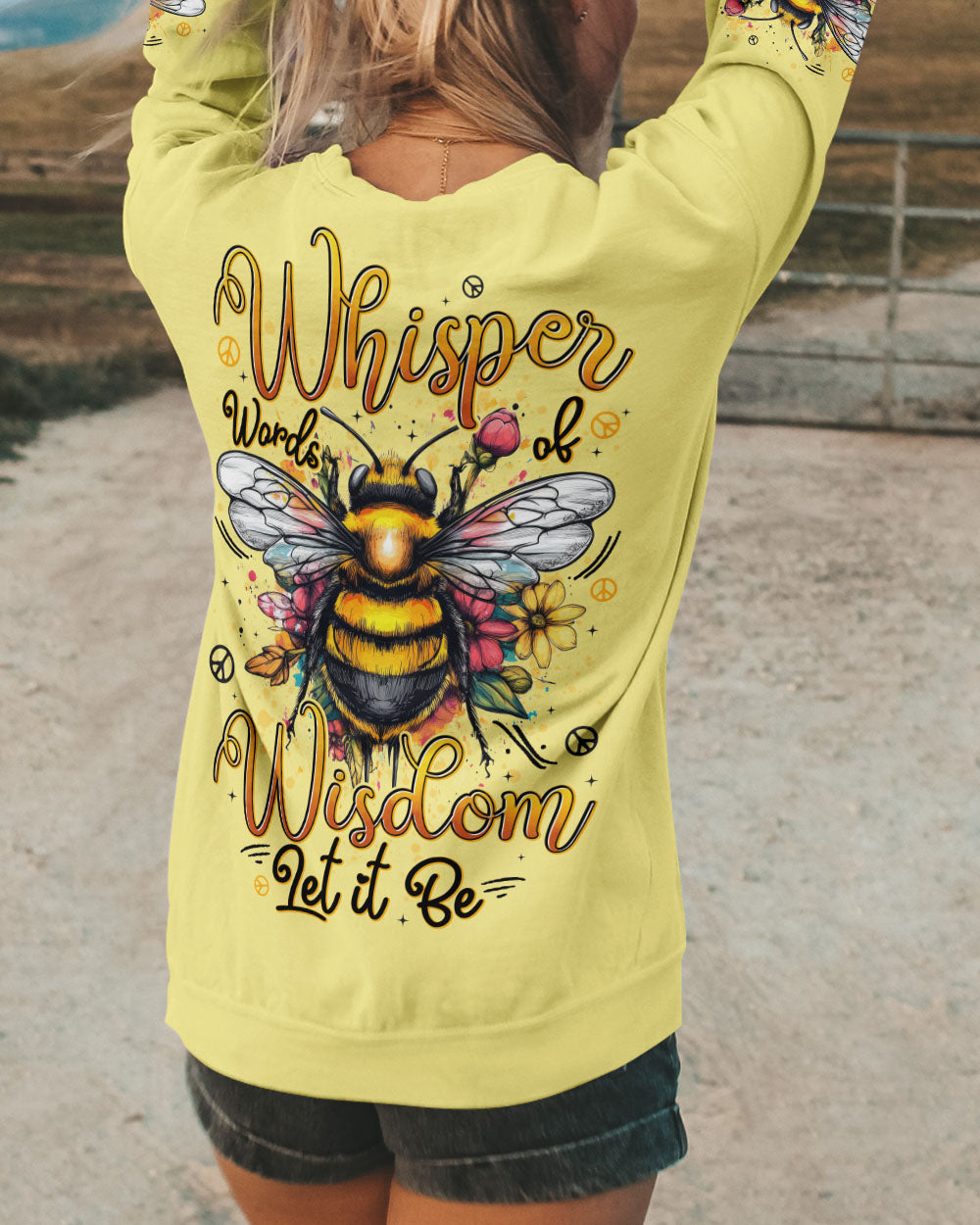 WHISPER WORDS OF WISDOM LET IT BEE ALL OVER PRINT - TYTD1806253