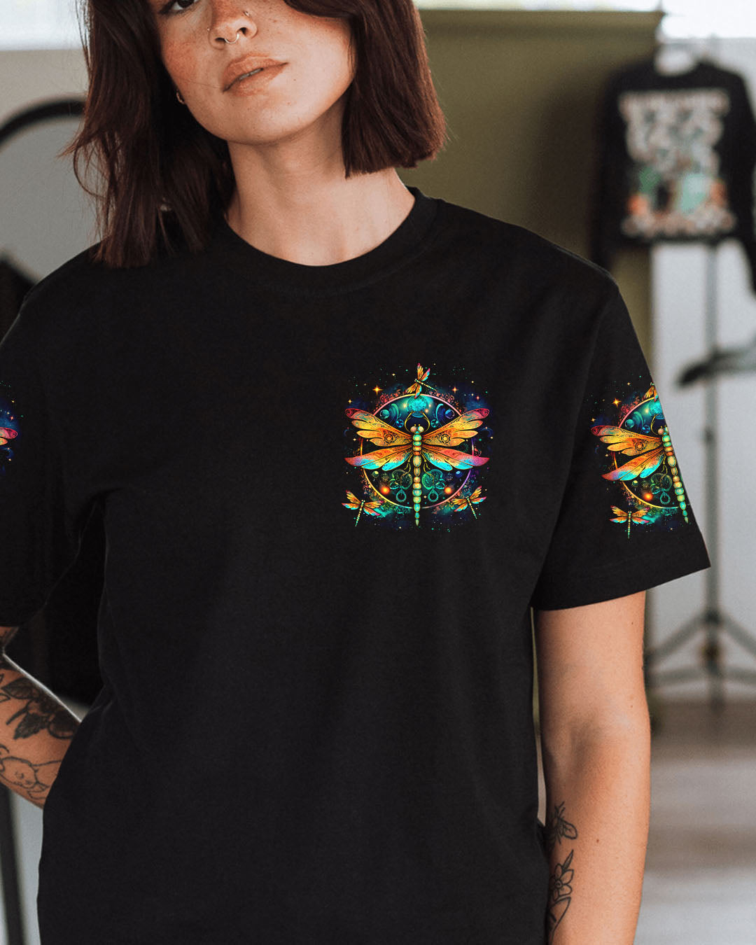 WHISPER WORDS OF WISDOM LET IT BE DRAGONFLY ALL OVER PRINT - TYTD1807251