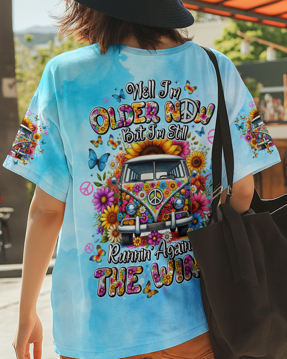 RUNNING AGAINST THE WIND ALL OVER PRINT - TYTD1809241