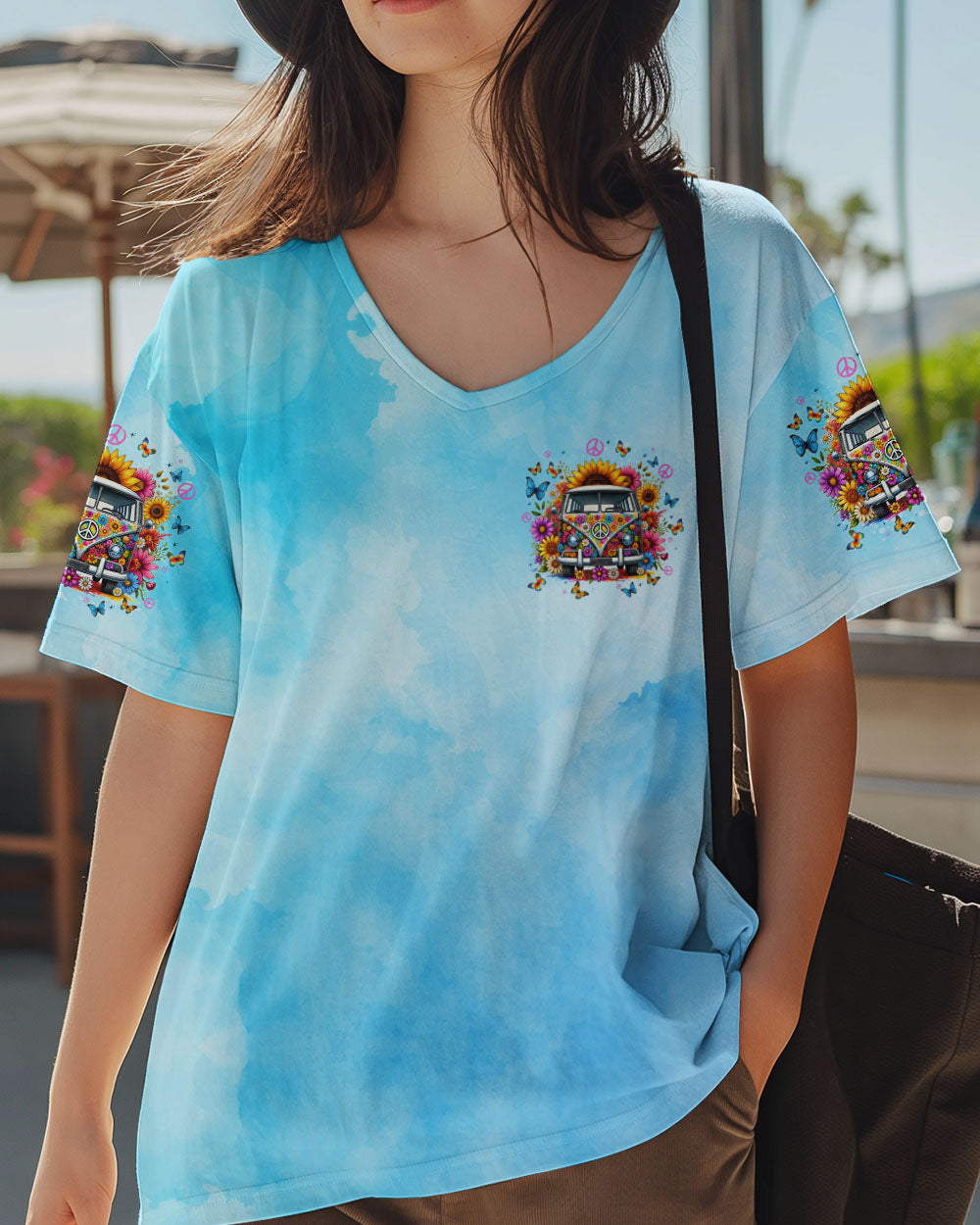 RUNNING AGAINST THE WIND ALL OVER PRINT - TYTD1809241