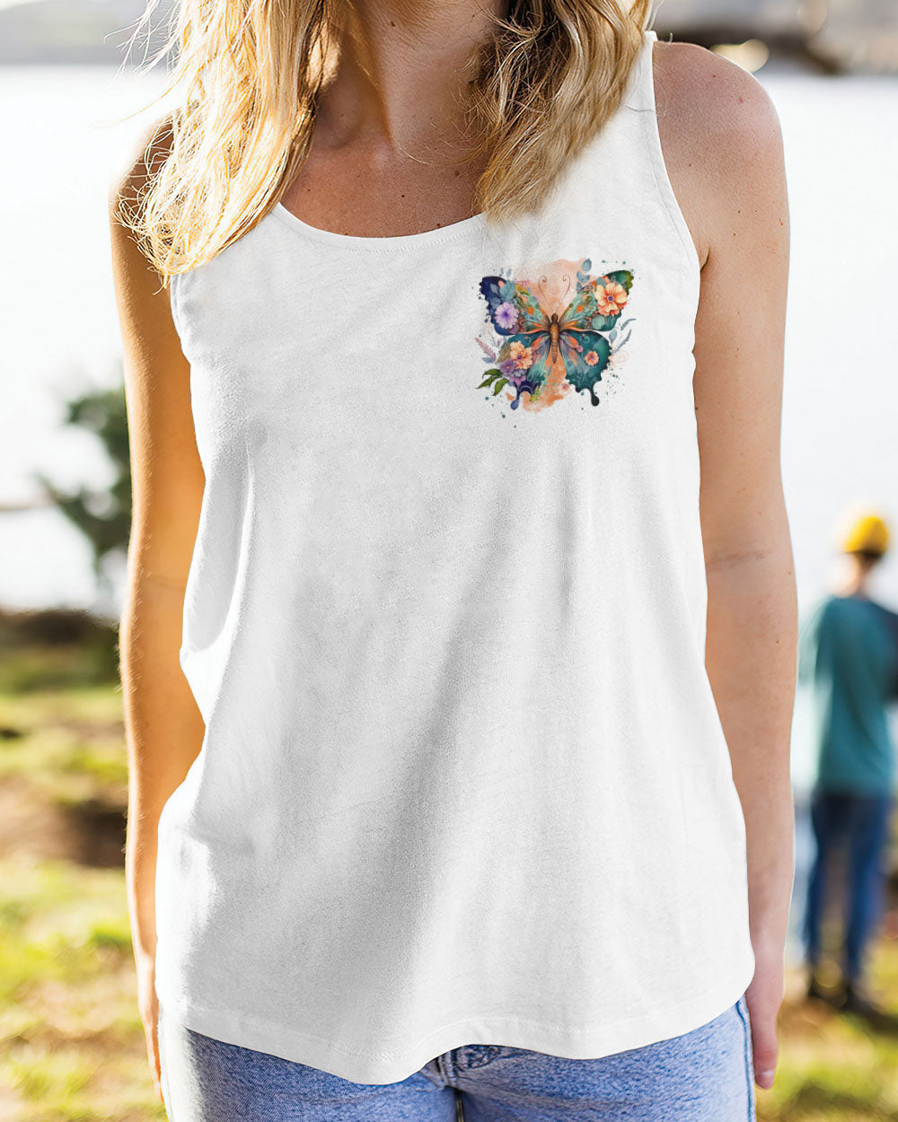 WHISPER WORDS OF WISDOM LET IT BE BUTTERFLY ALL OVER PRINT - TYTD1812241