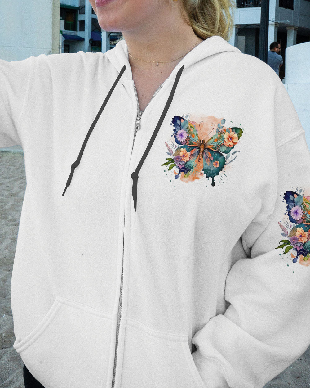 WHISPER WORDS OF WISDOM LET IT BE BUTTERFLY ALL OVER PRINT - TYTD1812241