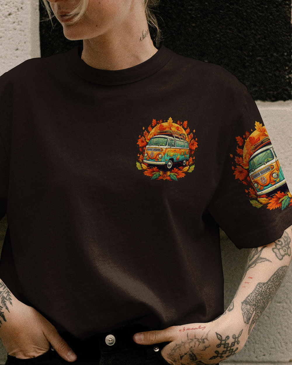 RUNNING AGAINST THE WIND ALL OVER PRINT - TYTD1907234