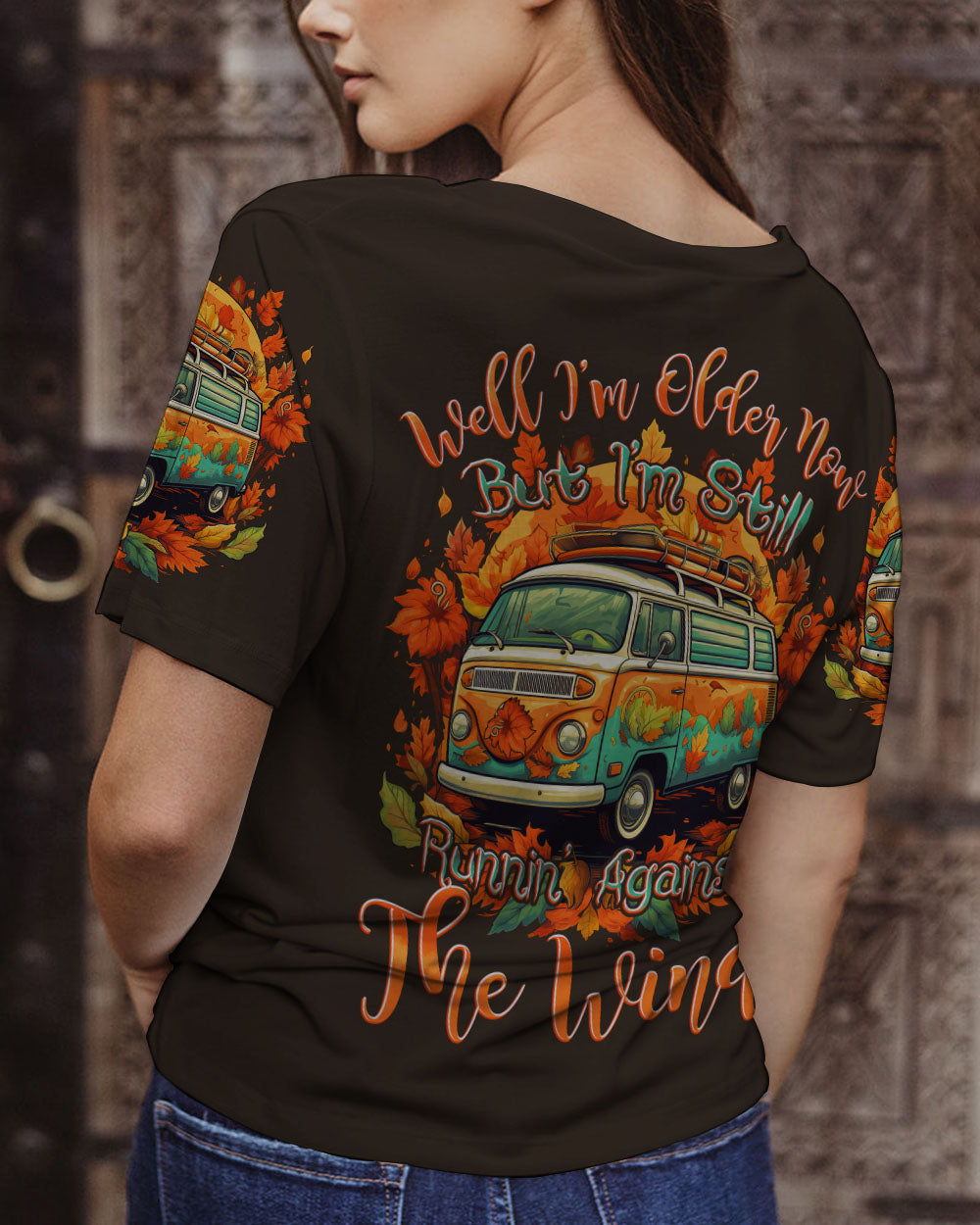 RUNNING AGAINST THE WIND ALL OVER PRINT - TYTD1907234