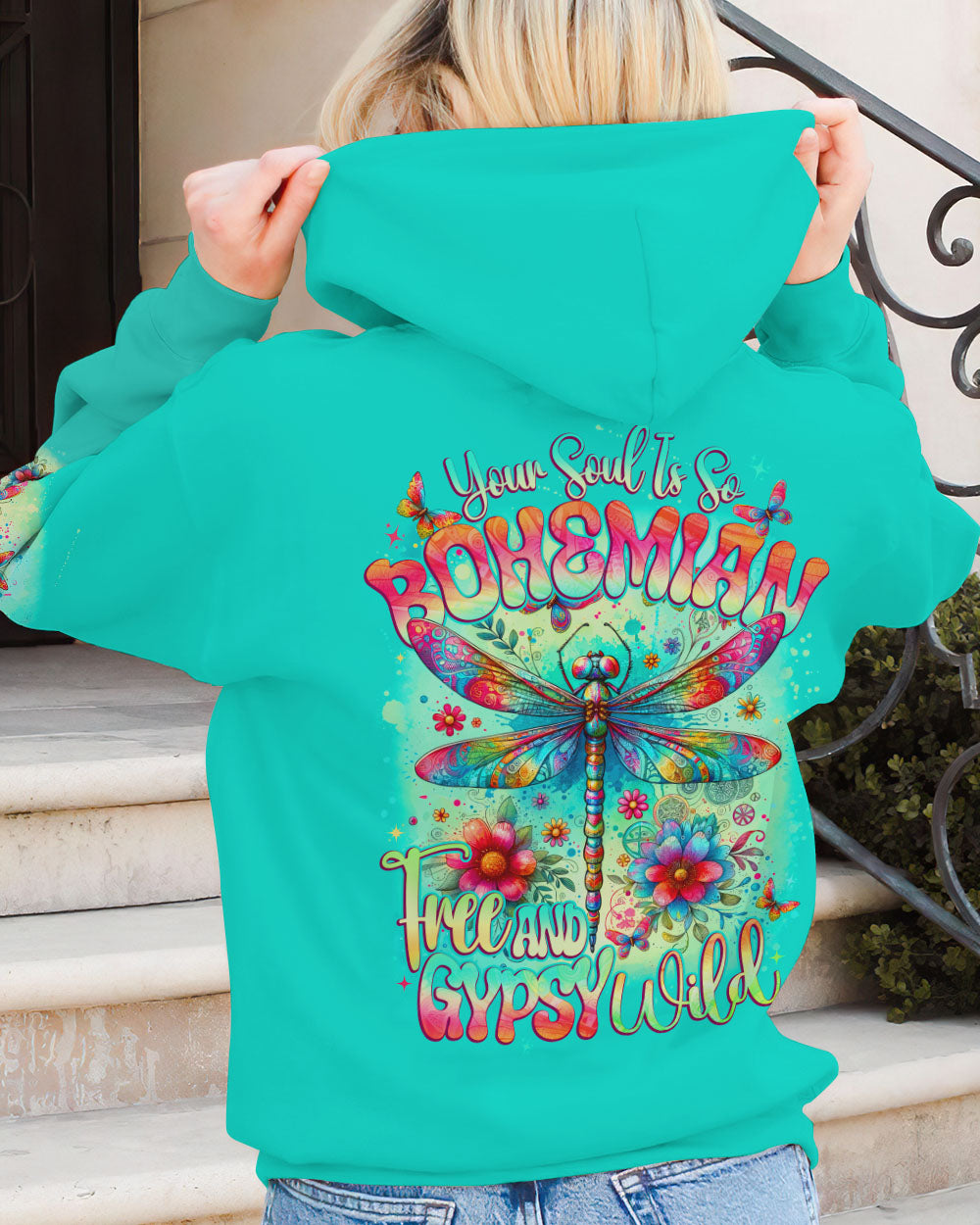 YOUR SOUL IS SO BOHEMIAN DRAGONFLY ALL OVER PRINT - TYTD1912232