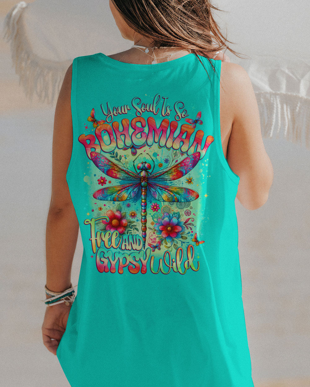YOUR SOUL IS SO BOHEMIAN DRAGONFLY ALL OVER PRINT - TYTD1912232