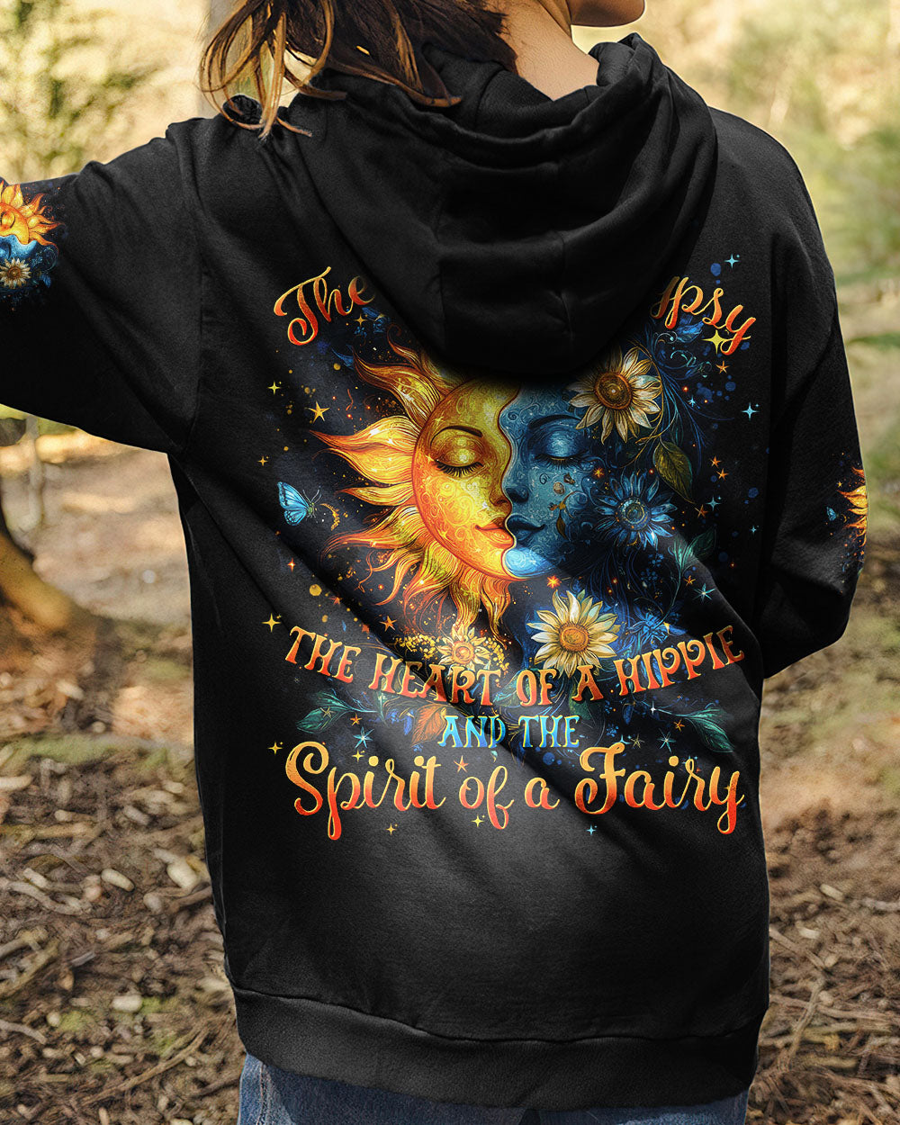 SPIRIT OF A FAIRY SUN AND MOON ALL OVER PRINT - TYTD1912242