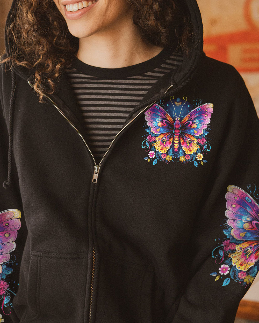 THE WORLD WILL KNOW PEACE BUTTERFLY ALL OVER PRINT - TYTD2006233