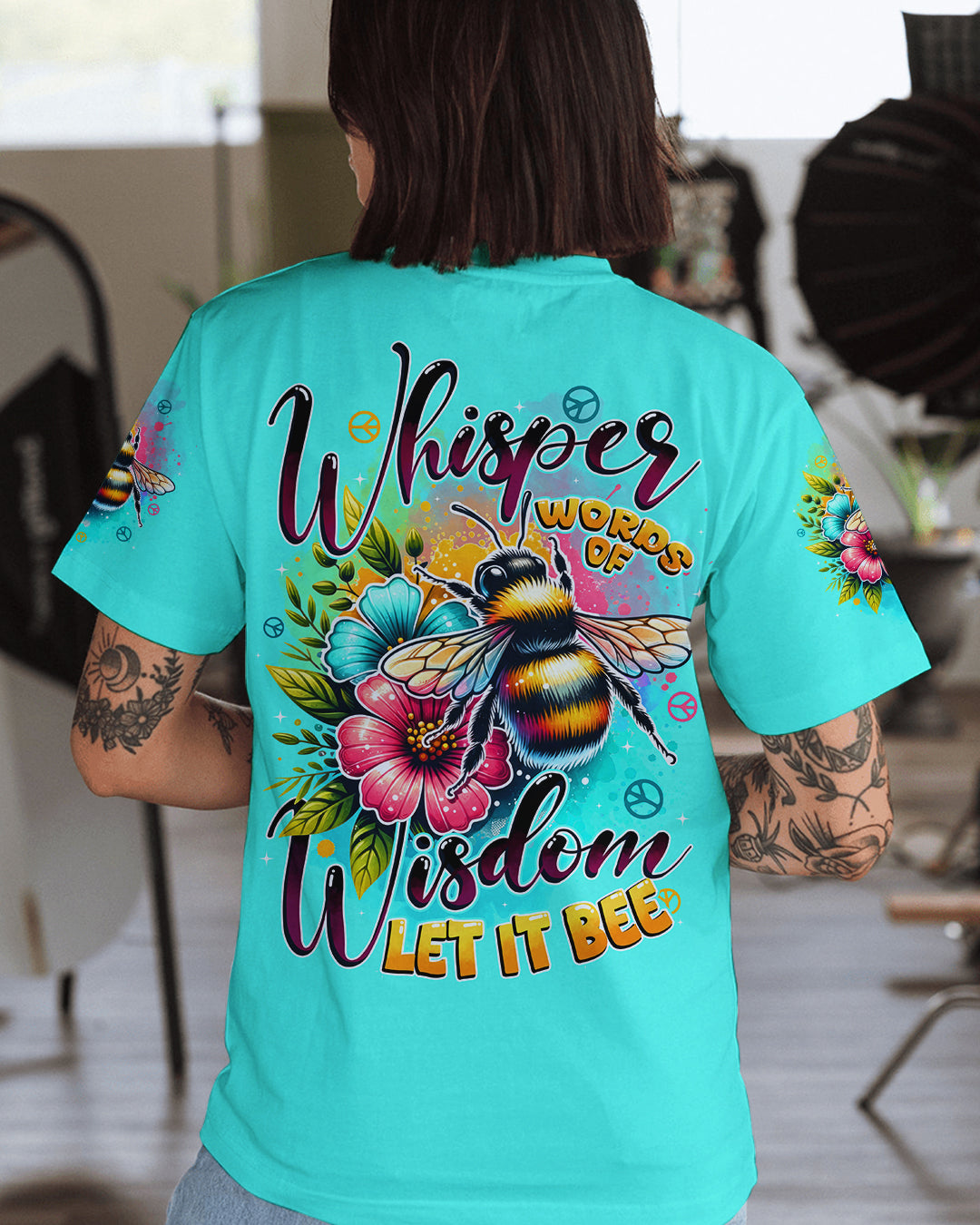 WHISPER WORDS OF WISDOM LET IT BEE ALL OVER PRINT - TYTD2101261