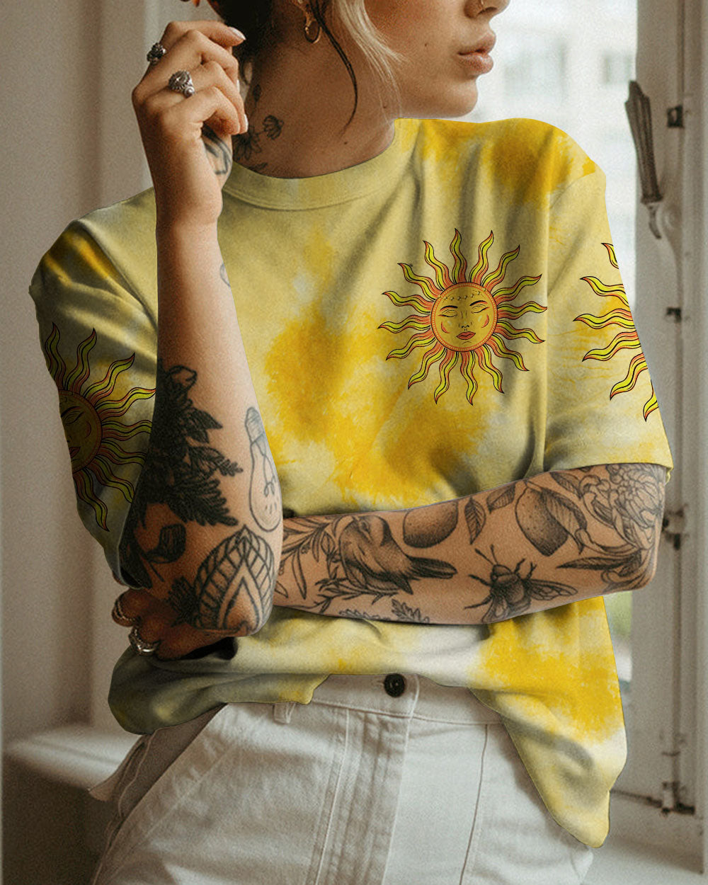 FEELING GROOVY ALL OVER PRINT - TYTD2107233