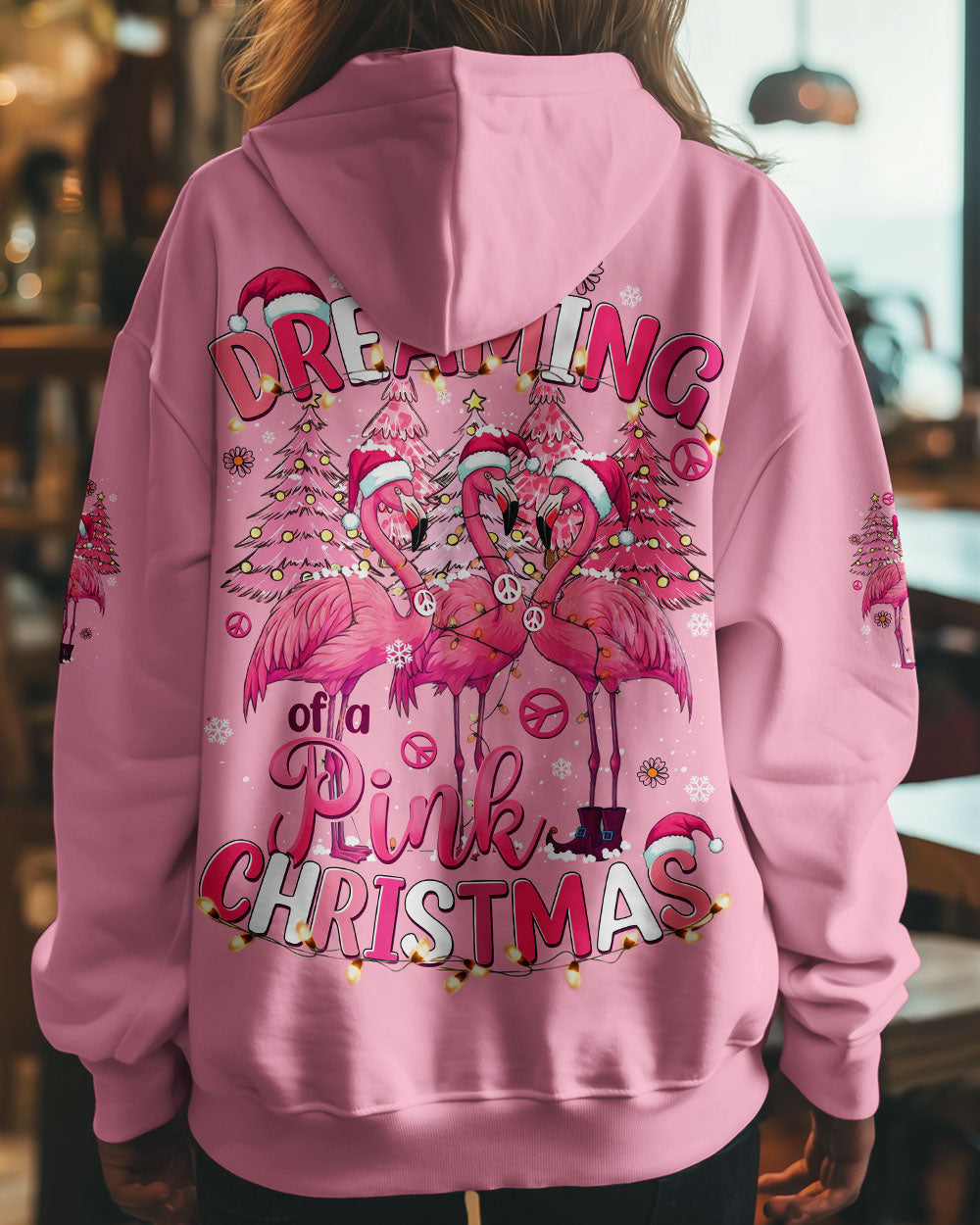 I'M DREAMING OF A PINK CHRISTMAS FLAMINGO ALL OVER PRINT - TYTD2110242