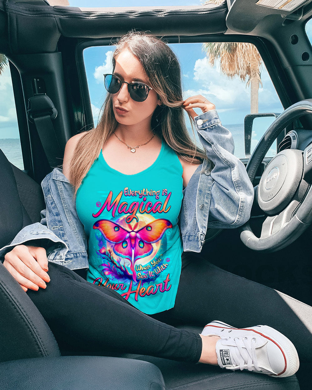 EVERYTHING IS MAGICAL BUTTERFLY ALL OVER PRINT - TYTD2110251