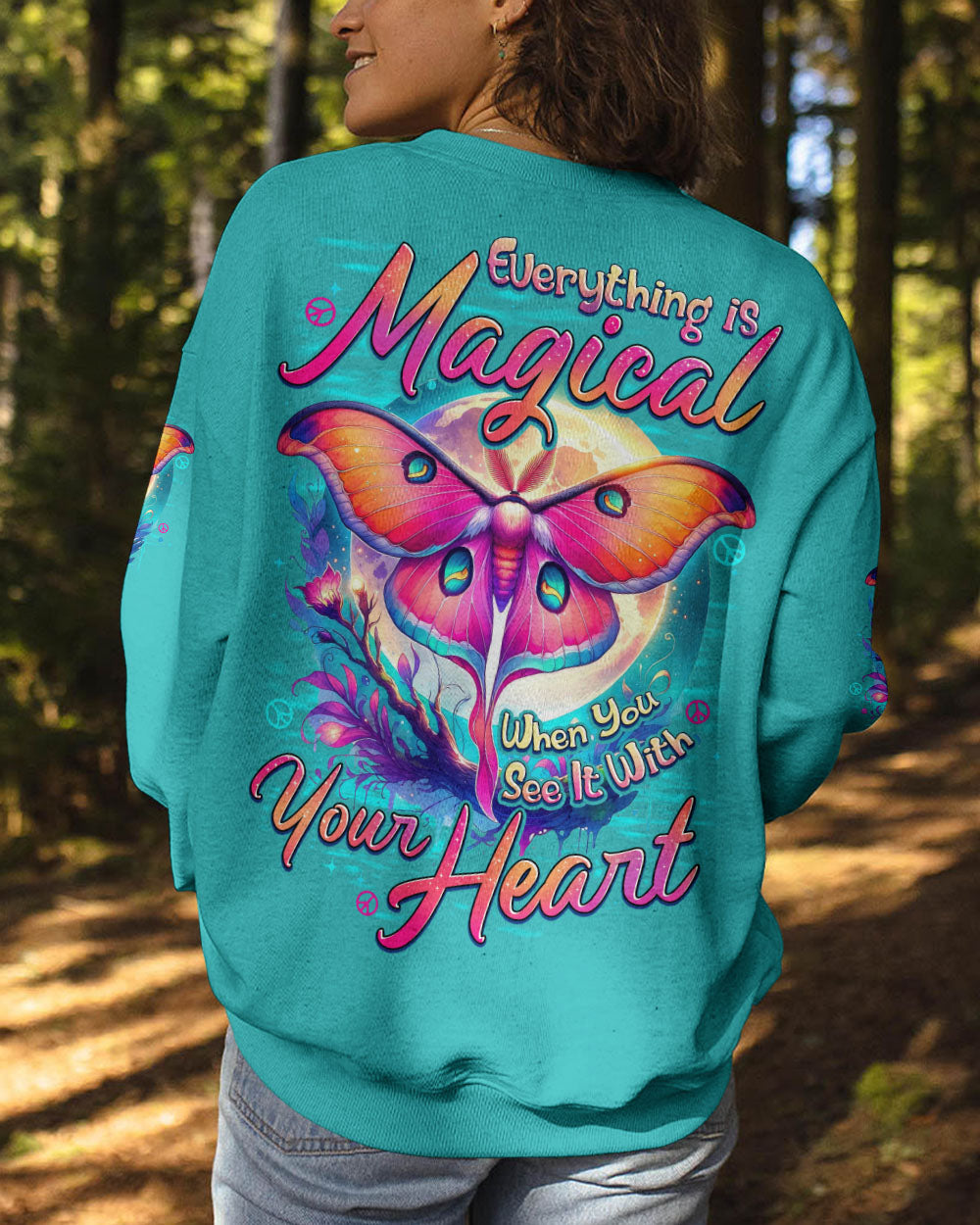 EVERYTHING IS MAGICAL BUTTERFLY ALL OVER PRINT - TYTD2110251
