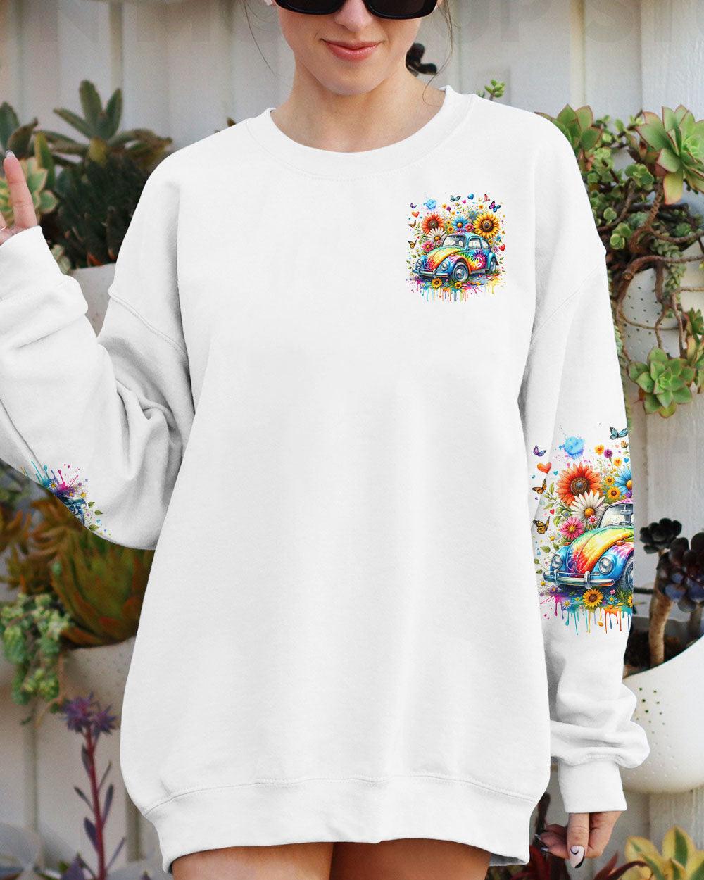 DON'T WORRY BE HIPPIE ALL OVER PRINT - TYTD2201241