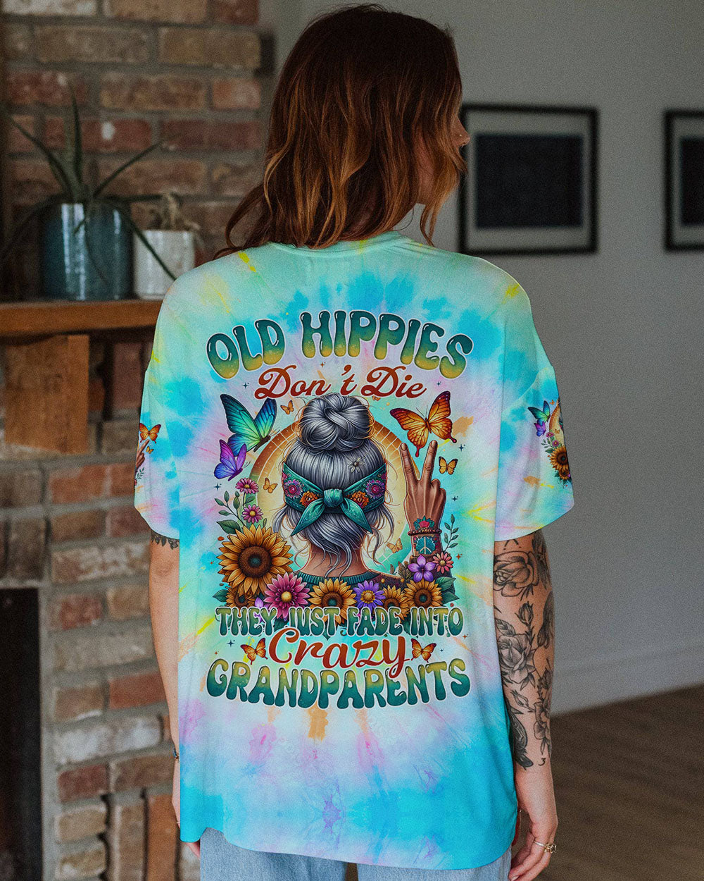 OLD HIPPIES TIE DYE ALL OVER PRINT - TYTD2201251