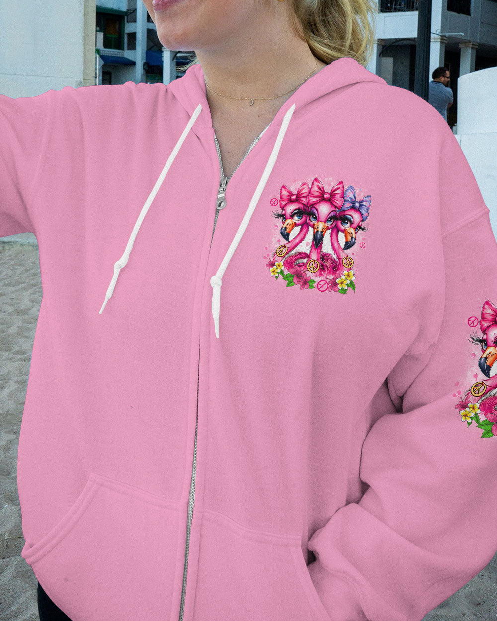 GOOD TIMES CRAZY FRIEND FLAMINGO ALL OVER PRINT - TYTD2305242