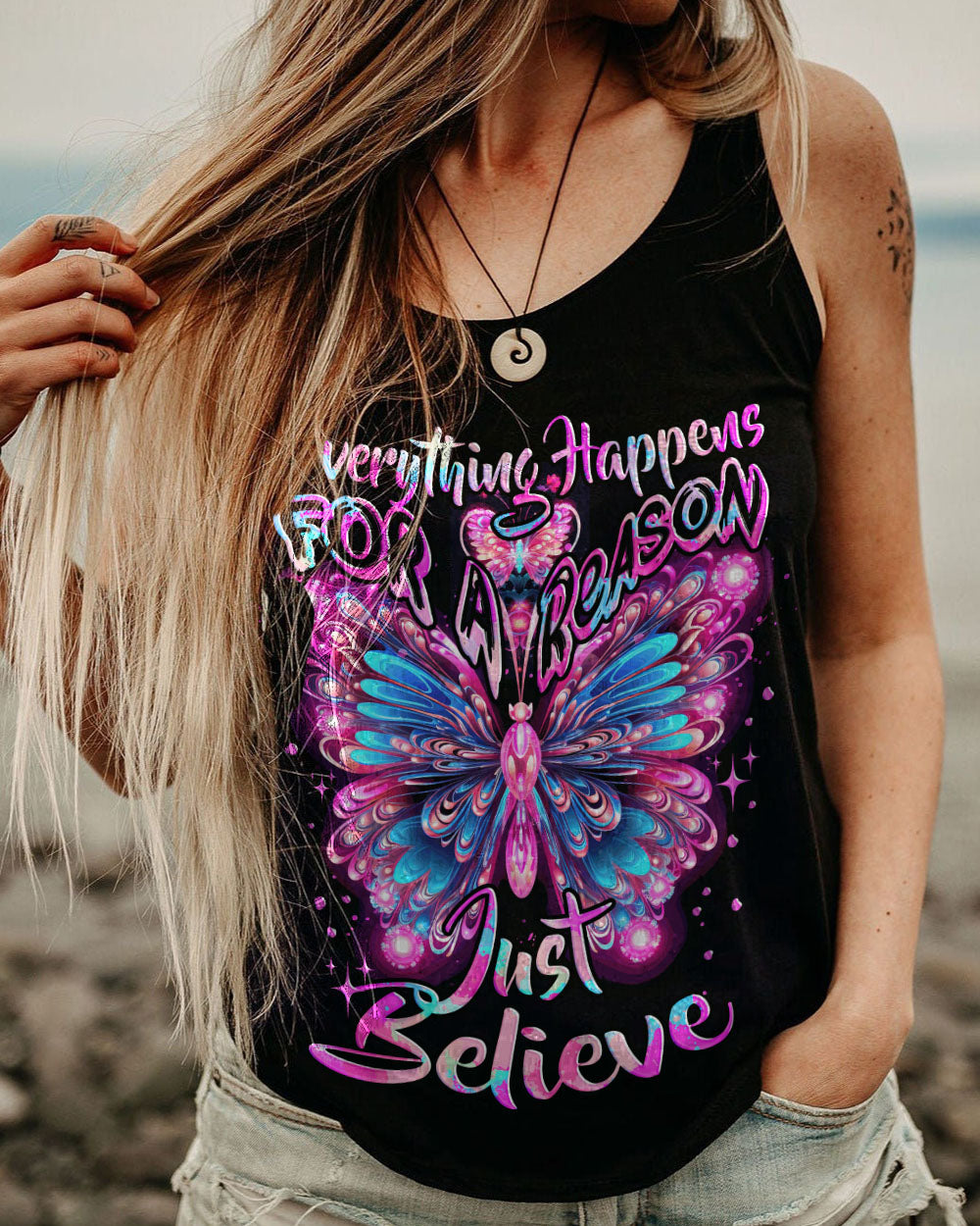 JUST BELIEVE ALL OVER PRINT - TYTD2306233