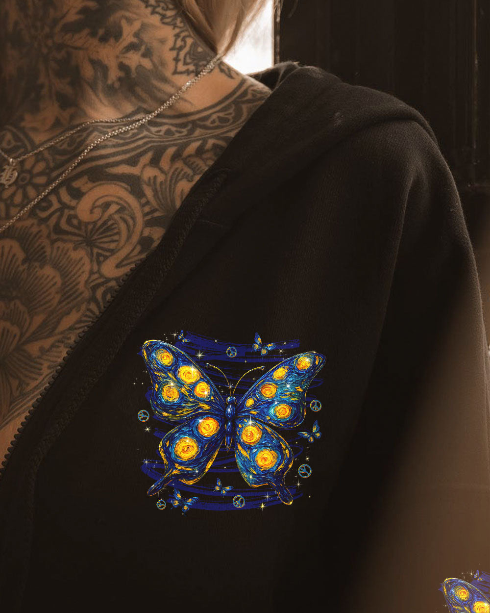 WHISPER WORDS OF WISDOM LET IT BE BUTTERFLY ALL OVER PRINT - TYTD2309253