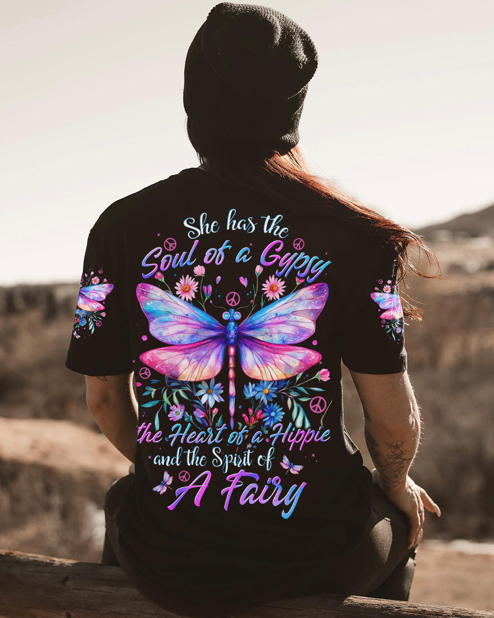 SPIRIT OF A FAIRY DRAGONFLY ALL OVER PRINT - TYTD2402252