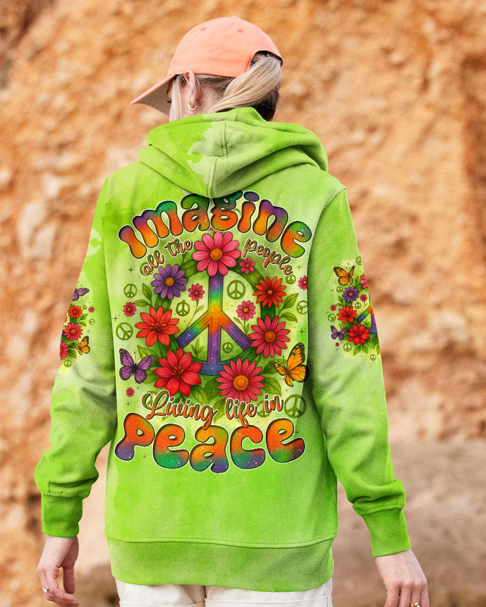 IMAGINE ALL THE PEOPLE LIVING LIFE IN PEACE ALL OVER PRINT - TYTD2406251