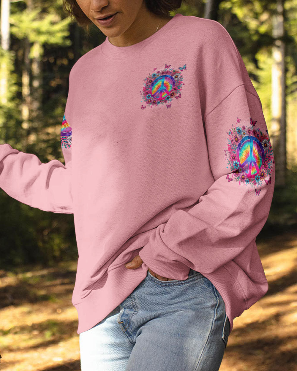 THE WORLD WILL KNOW PEACE ALL OVER PRINT - TYTD2407243