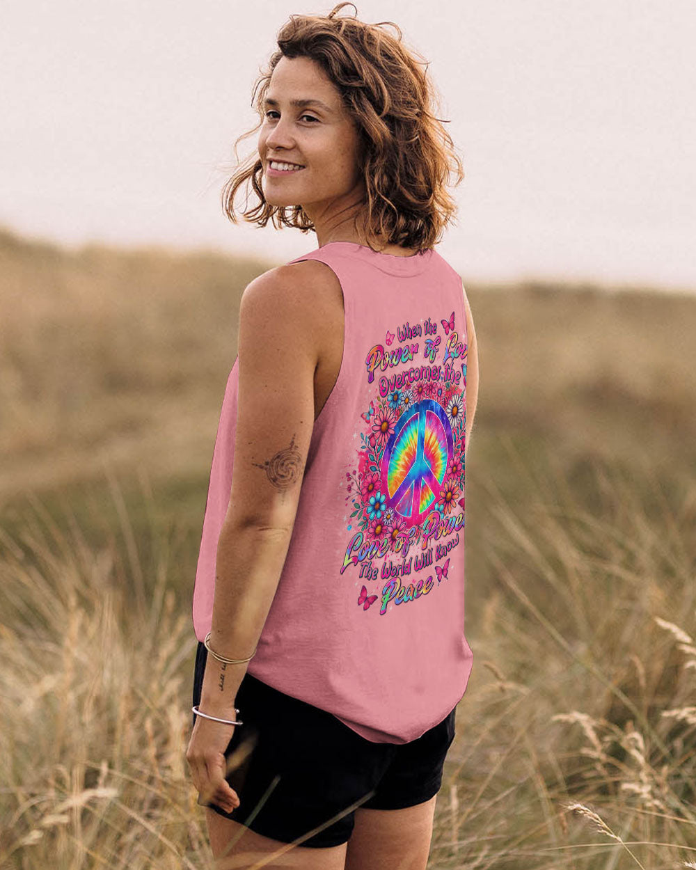 THE WORLD WILL KNOW PEACE ALL OVER PRINT - TYTD2407243