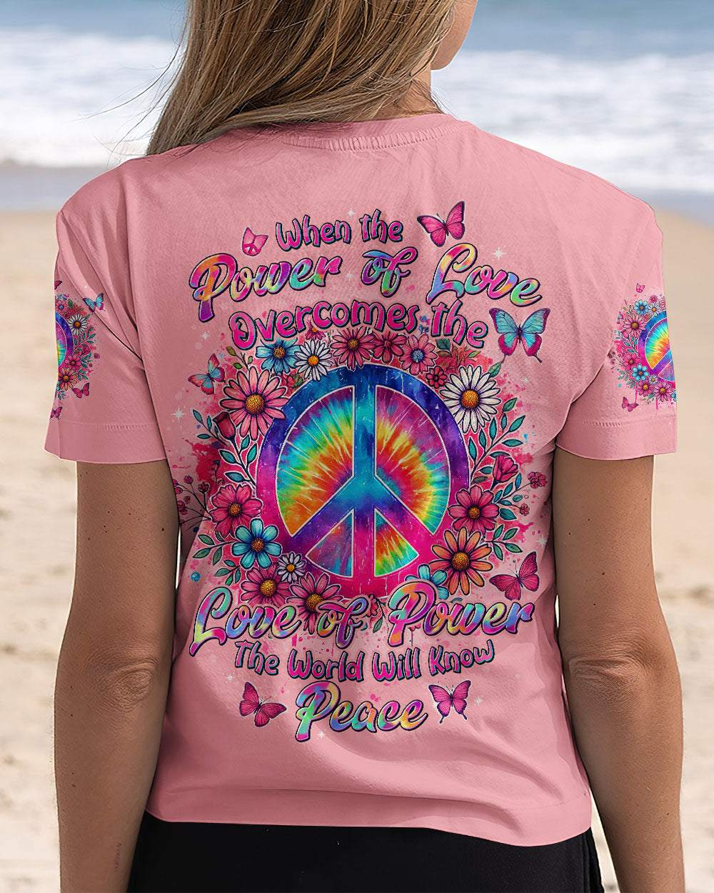 THE WORLD WILL KNOW PEACE ALL OVER PRINT - TYTD2407243