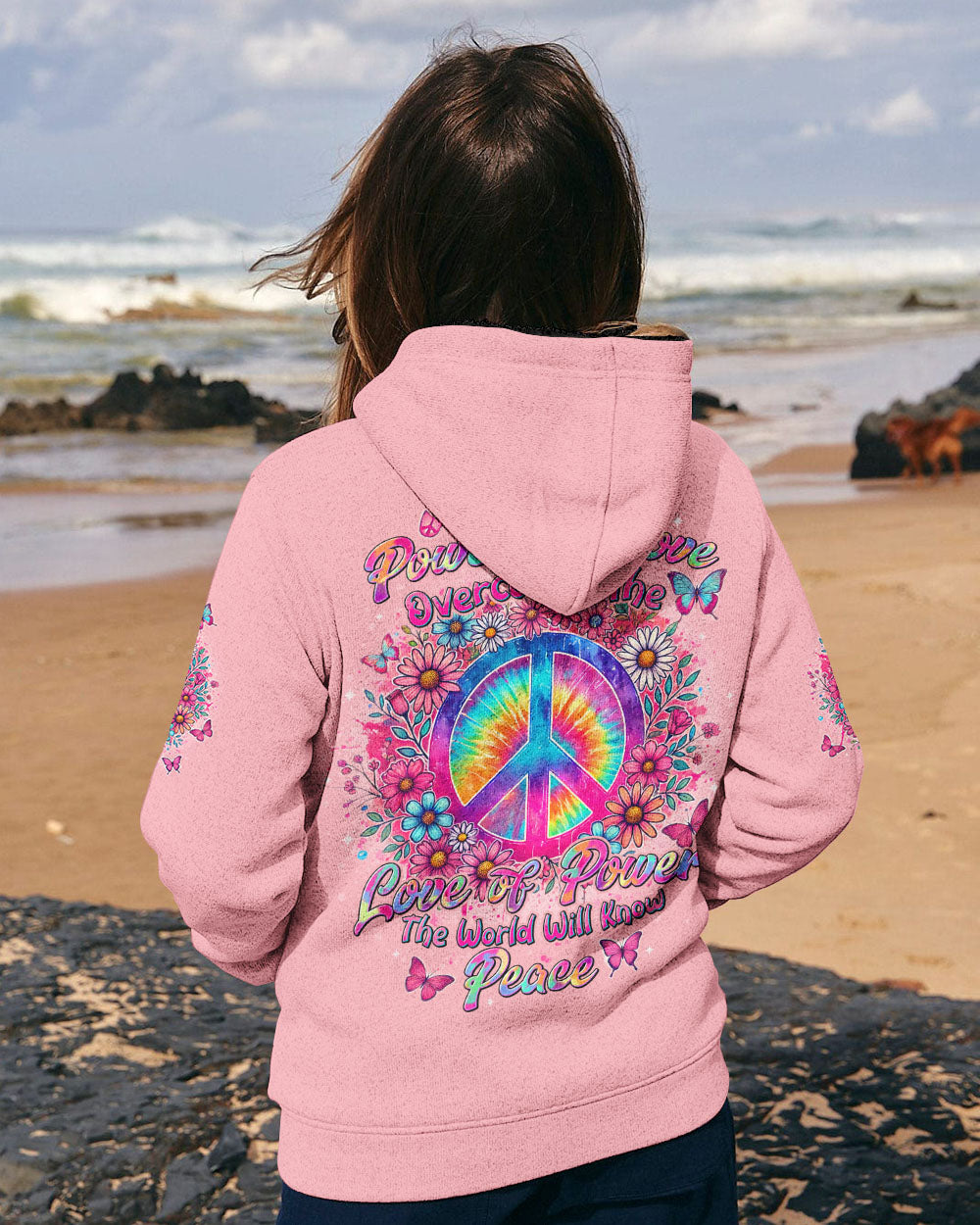 THE WORLD WILL KNOW PEACE ALL OVER PRINT - TYTD2407243
