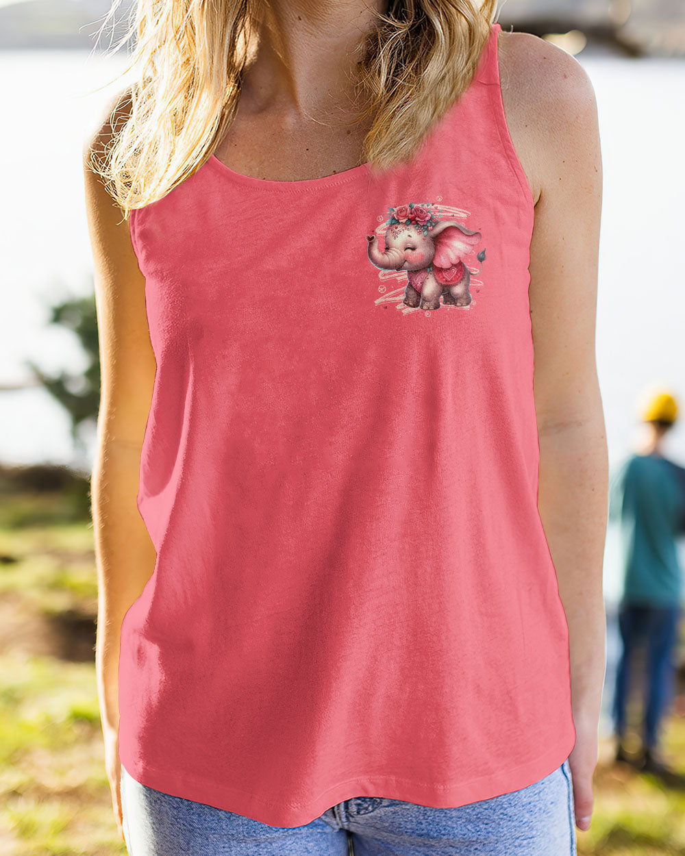 WHISPER WORDS OF WISDOM LET IT BE ELEPHANT ALL OVER PRINT - TYTD2410252