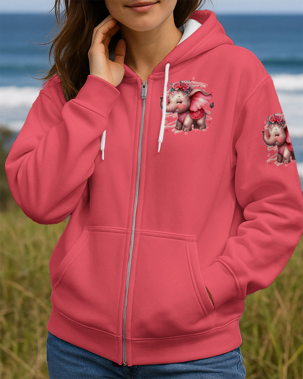 WHISPER WORDS OF WISDOM LET IT BE ELEPHANT ALL OVER PRINT - TYTD2410252