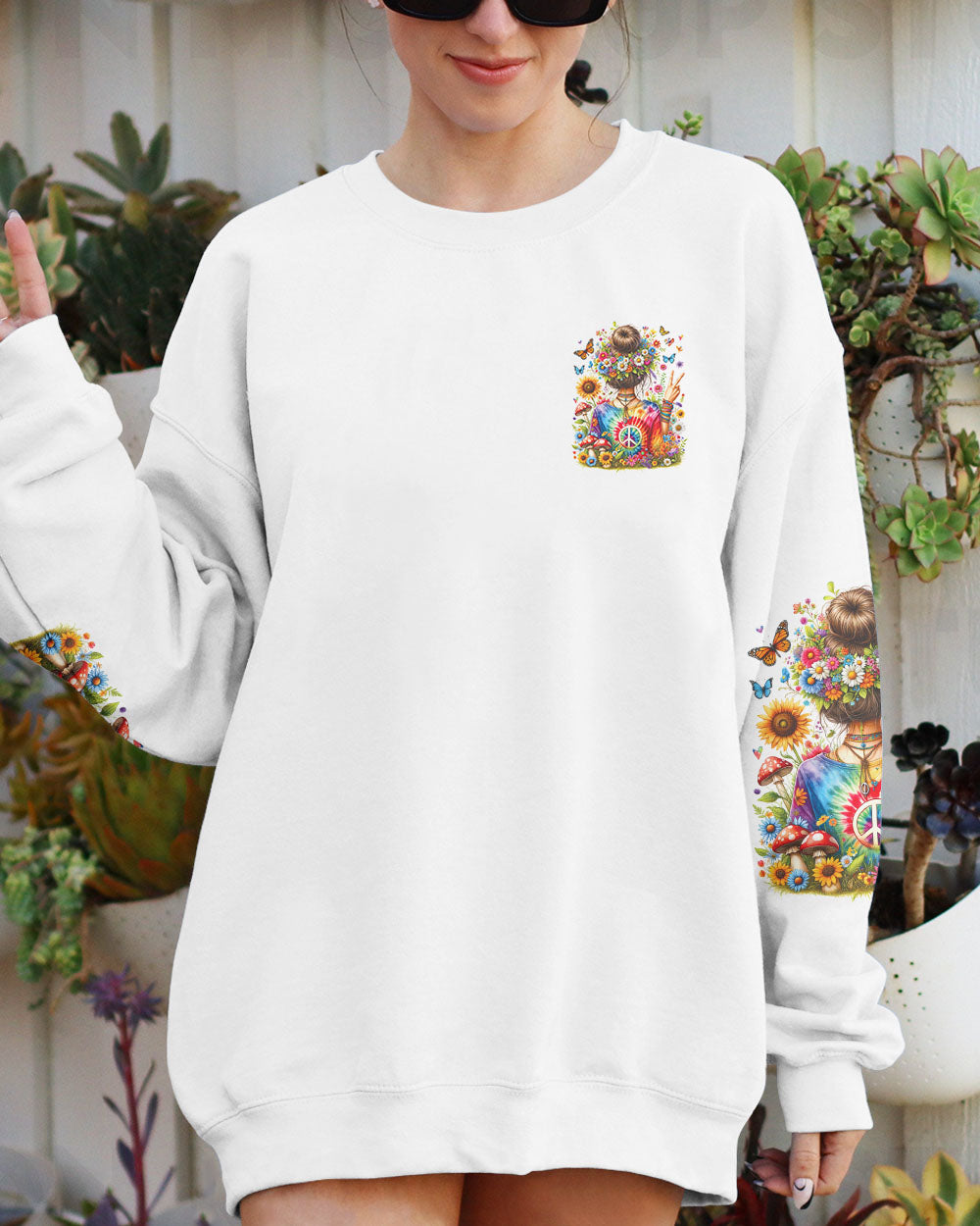 SHE IS A WILD CHILD ALL OVER PRINT - TYTD2501242