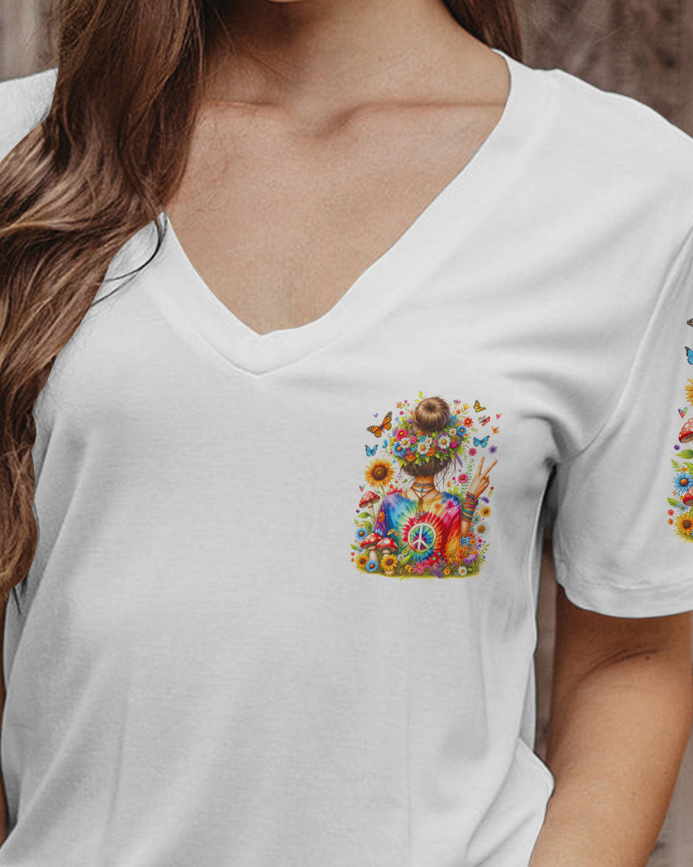 SHE IS A WILD CHILD ALL OVER PRINT - TYTD2501242