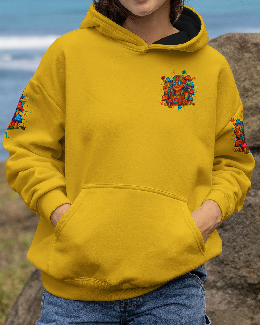 OLD HIPPIES ALL OVER PRINT - TYTD2507251