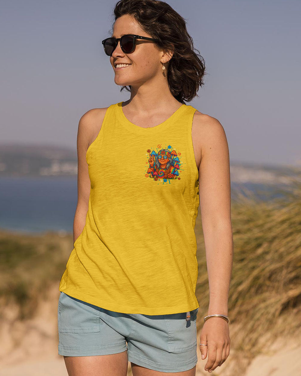 OLD HIPPIES ALL OVER PRINT - TYTD2507251