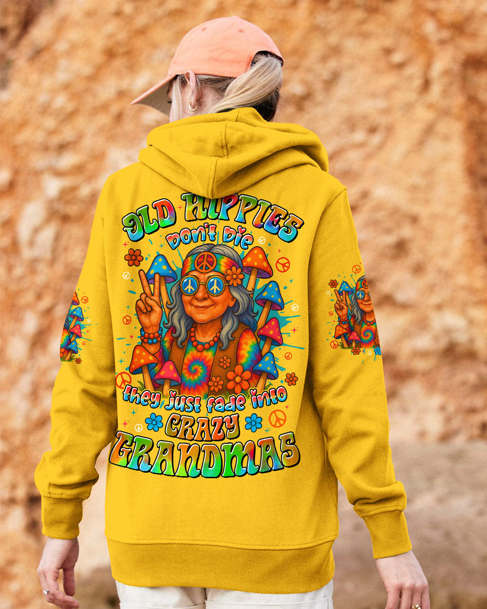 OLD HIPPIES ALL OVER PRINT - TYTD2507251